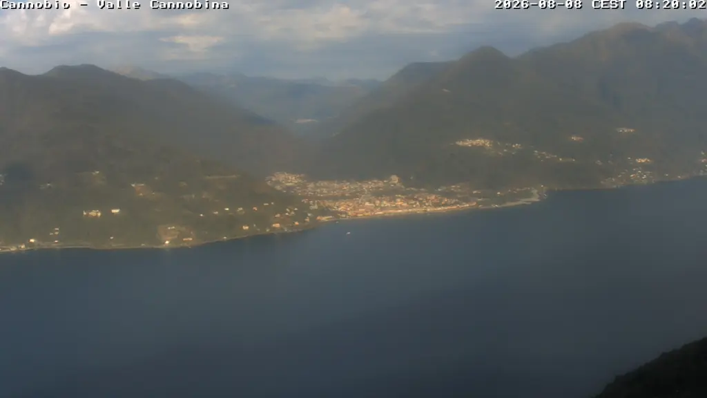 Webcam Veduta da Maccagno