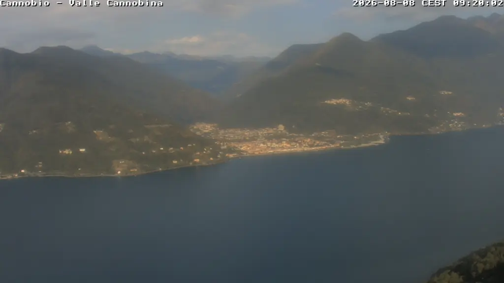 Webcam Veduta da Maccagno