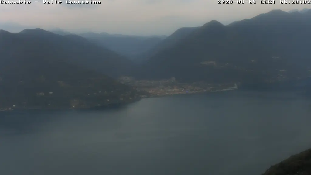 Webcam Veduta da Maccagno