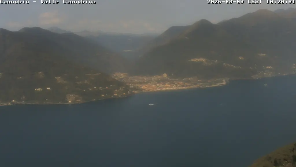 Webcam Veduta da Maccagno