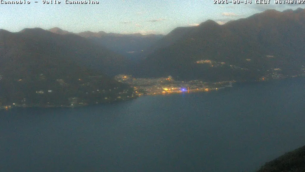 Webcam Veduta da Maccagno