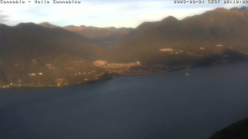 Webcam Veduta da Maccagno
