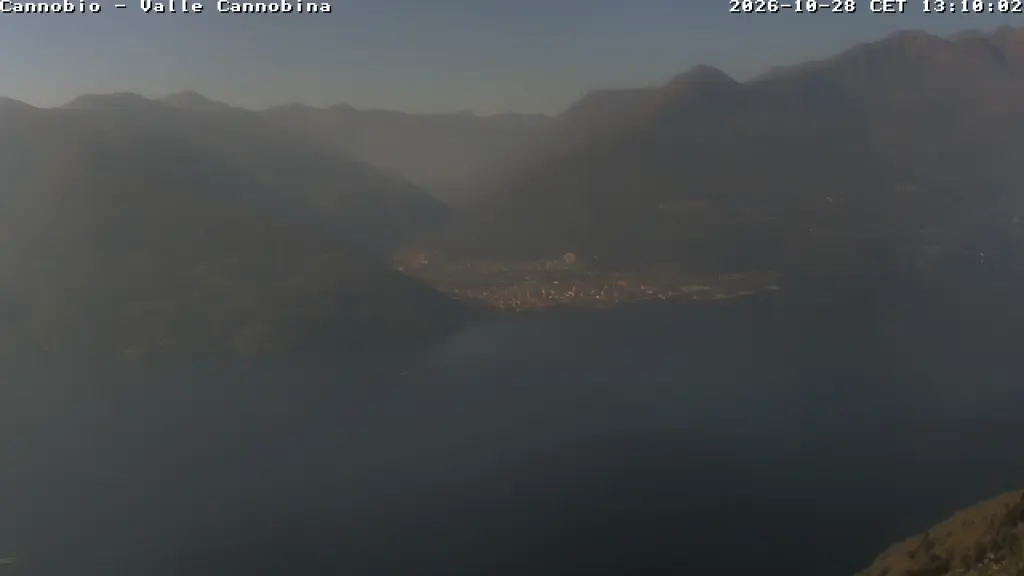 Webcam Veduta da Maccagno