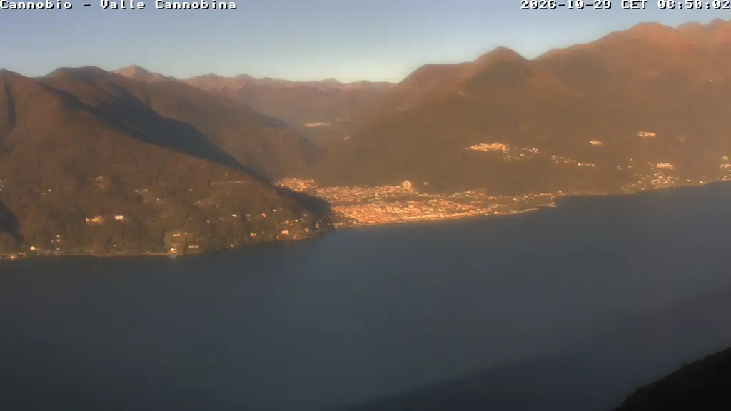 Webcam Veduta da Maccagno