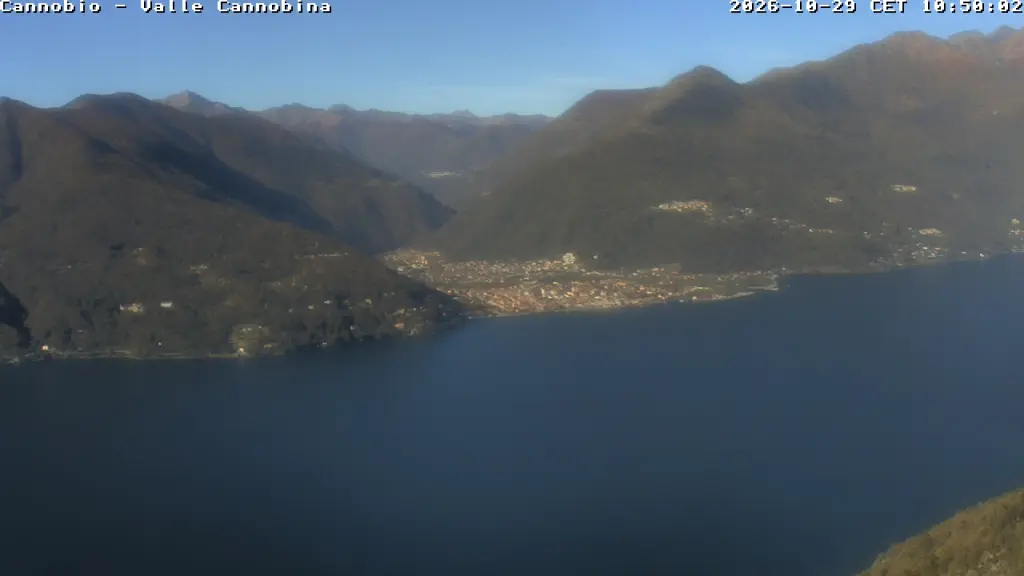 Webcam Veduta da Maccagno