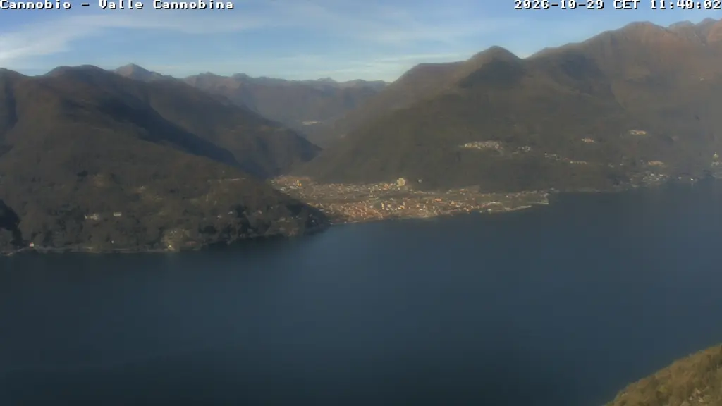 Webcam Veduta da Maccagno