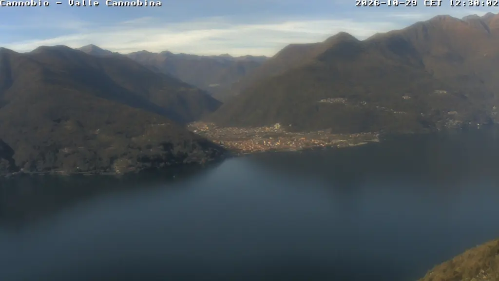 Webcam Veduta da Maccagno