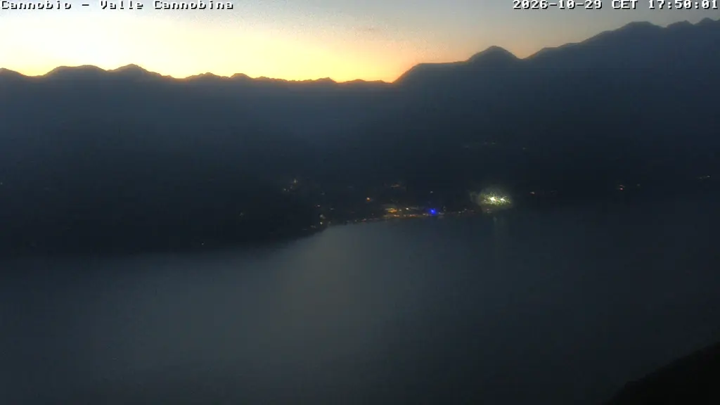 Webcam Veduta da Maccagno