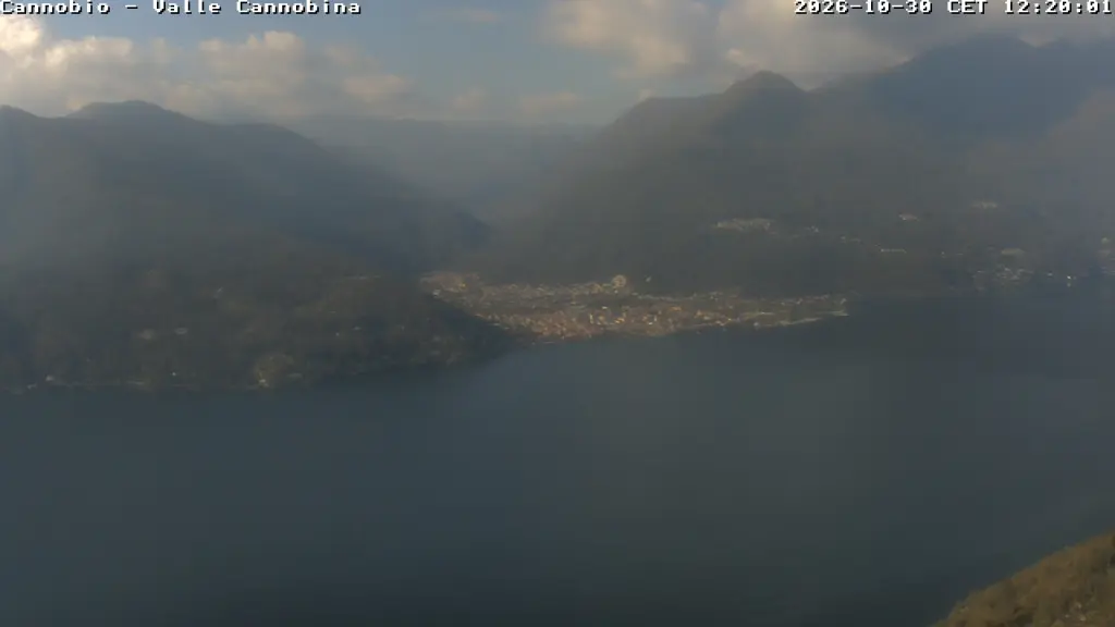 Webcam Veduta da Maccagno